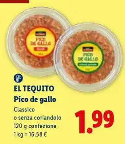 Lidl EL TEQUITO Pico de gallo offerta