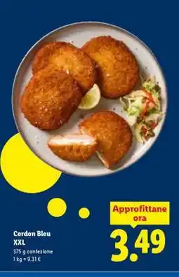 Lidl CORDON BLEU XXL offerta