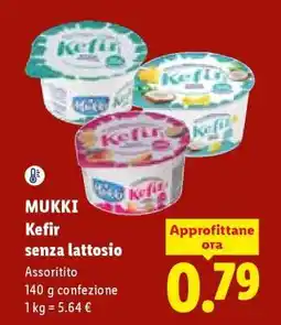 Lidl MUKKI Kefir senza lattosio offerta