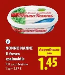 Lidl NONNO NANNI offerta