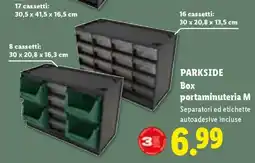 Lidl PARKSIDE Box portaminuteria M offerta