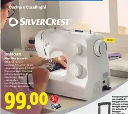 Lidl SILVERCREST Macchina da cucire offerta