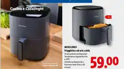Lidl Moulinex Friggitrice ad aria calda offerta