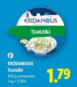 Lidl Eridanous Tzatziki offerta