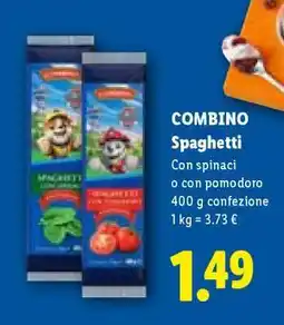 Lidl Combino Spaghetti offerta