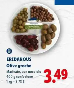 Lidl ERIDANOUS Olive greche offerta