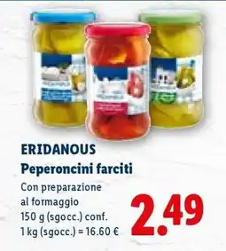 Lidl Eridanous Peperoncini farciti offerta