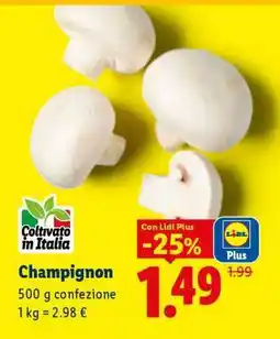 Lidl Champignon offerta