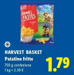 Lidl Harvest Basket Patatine fritte offerta