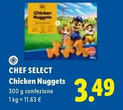 Lidl CHEF SELECT Chicken Nuggets offerta