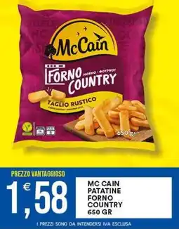 Vantaggio Cash&Carry McCain Patatine Forno Country offerta