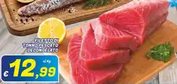 Idromarket Filetto di tonno pesato decongelato offerta