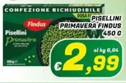 Idromarket Pisellini Primavera Findus offerta
