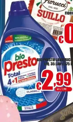 Gesad Supermercati Bio presto lavatric liq offerta