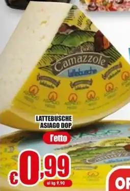 Gesad Supermercati Lattebusche asiago dop offerta