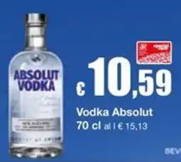 Sì con te Vodka Absolut offerta