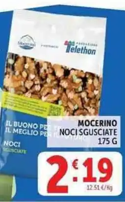 Deco Supermercati Mocerino noci sgusciate offerta