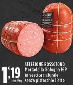 Rossotono Carrefour Selezione Rossotono Mortadella Bologna IGP offerta