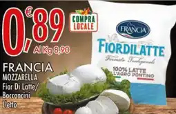 Crai Francia Mozzarella Fior Di Latte/Bocconcini offerta