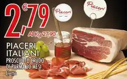 Crai Piaceri italiani prosciutto crudo di parma offerta