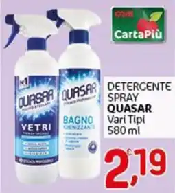 Crai Detergente spray Quasar offerta