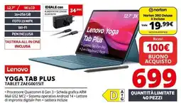 Comet Lenovo Yoga Tab Plus Tablet offerta