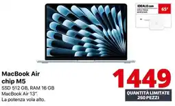 Comet MacBook Air chip M5 offerta
