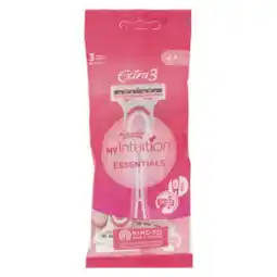 Spazio Conad RASOIO ESSENTIAL 3 WILKINSON SWORD - MY INTUITION ESSENTIALS offerta