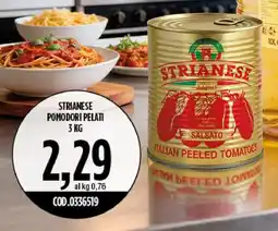 Carico Cash & Carry Strianese pomodori pelati offerta