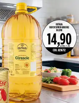 Carico Cash & Carry Olitalia Olio di semi di Girasole offerta