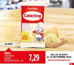 Carico Cash & Carry Biraghi cento bonta catering grattugiato fresco offerta