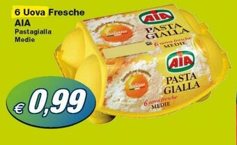 Prix Quality Aia 6 Uova Fresche offerta