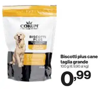 Biscotti plus cane taglia grande