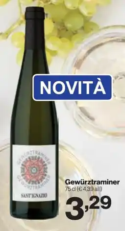 In'S Mercato Gewürztraminer Sant'Ignazio offerta