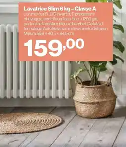 In'S Mercato Lavatrice Slim 6 kg offerta