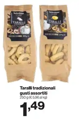 In'S Mercato Taralli tradizionali gusti assortiti offerta