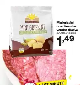 In'S Mercato Mini grissini con olio extra vergine di oliva offerta