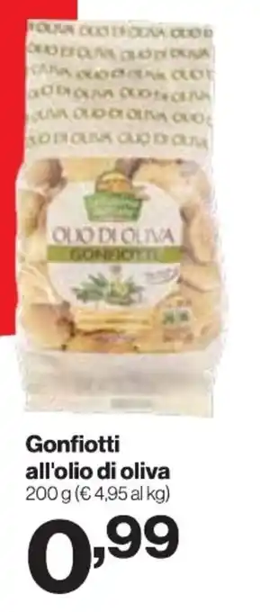 Gonfiotti all'olio di oliva