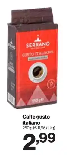 In'S Mercato Caffè gusto italiano Serrano offerta