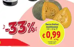 In'S Mercato Zucca Delica mantovana offerta