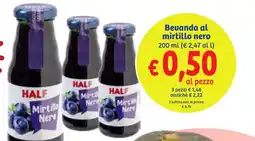 In'S Mercato Half mirtillo nero offerta