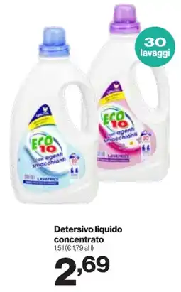 In'S Mercato Detersivo liquido concentrato Eco 10 offerta