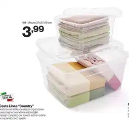 In'S Mercato Cesta Linea Country offerta