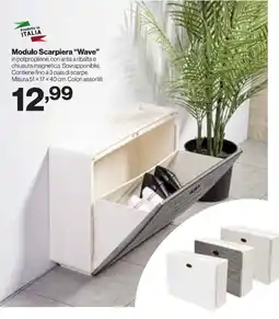 In'S Mercato Modulo Scarpiera "Wave" offerta