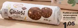 In'S Mercato Gioiosi Frollini ai cereal cacao e gocce di cioccolato offerta