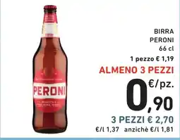 Spazio Conad Birra Peroni offerta