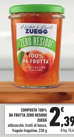 Spazio Conad I frutteti di Oswald ZUEGG ZERO RESIDUI offerta