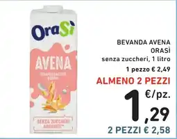 Spazio Conad Beveranda avena Orasi offerta