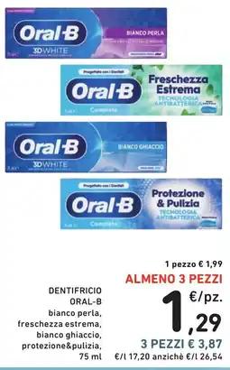 Spazio Conad Dentifricio Oral-B offerta