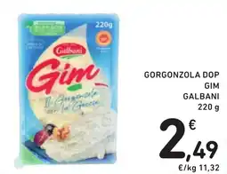 Spazio Conad Gorgonzola Dop Gim Galbani offerta